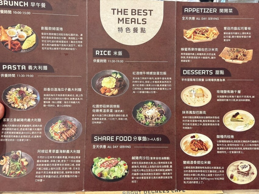 必訪中壢親子咖啡廳Degrees° café 度°，台式漢堡與歐姆蛋捲大推！