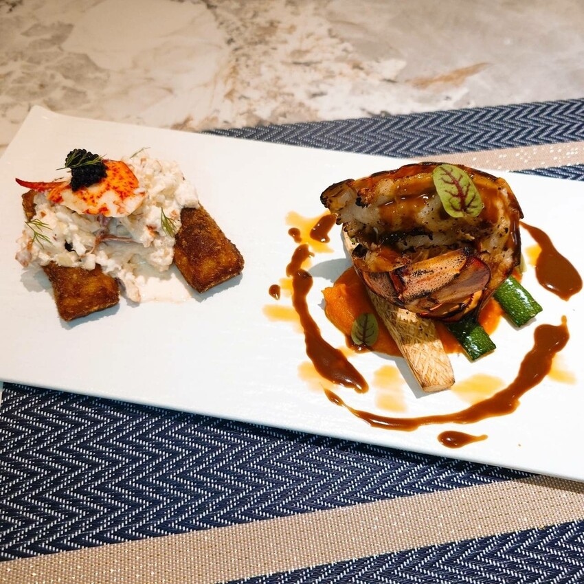 Roux Bistro一個不只是味蕾，連心靈都能滿足的地方！從預訂必需的香烤波士頓龍蝦到巴斯克蛋糕的甜蜜誘惑，每一道菜都讓人回味無窮，快來體驗這場味覺與視覺的雙重盛宴。