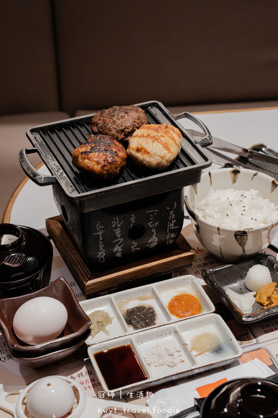 台北漢堡排推薦_焱の挽肉台北微風信義店，三種漢堡排，三小時限