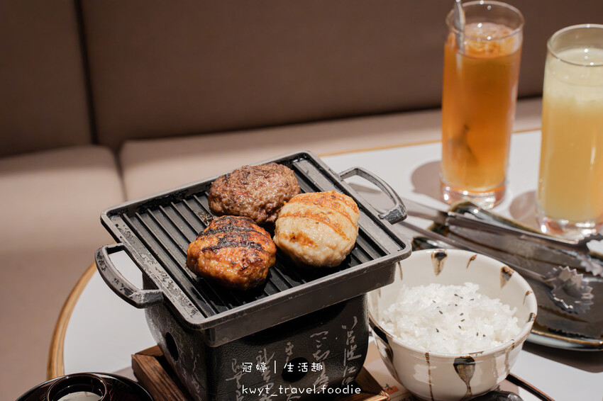 台北漢堡排推薦_焱の挽肉台北微風信義店，三種漢堡排，三小時限