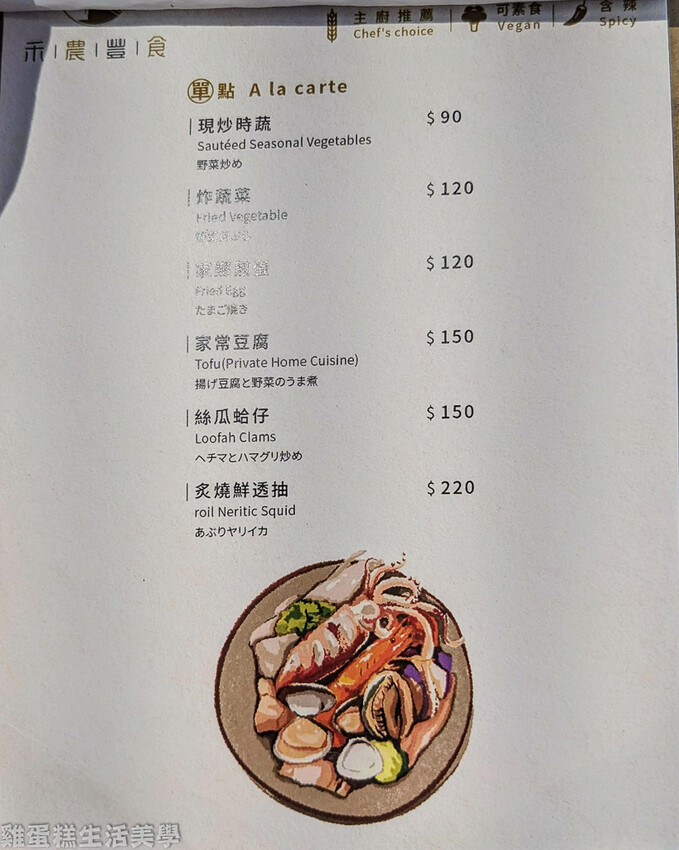 【台中食記】禾農豐食