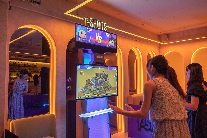 龍九Kowloon-AI酒吧T-SHOTS遊戲機-水煙-調酒-bar-Dj-KTV-大安區酒吧