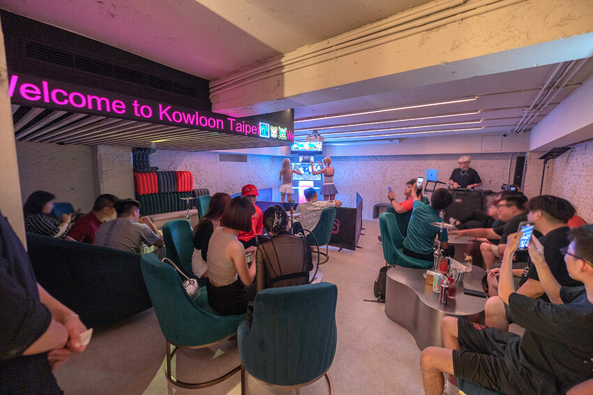 龍九Kowloon-AI酒吧T-SHOTS遊戲機-水煙-調酒-bar-Dj-KTV-大安區酒吧