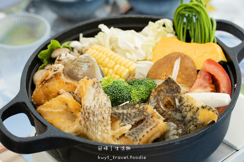 美濃餐廳推薦_里長台灣鯛美濃旗艦店，全台唯一！桌邊爆炒好客鍋
