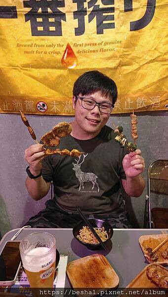 連鎖品牌柒息地串燒居酒屋永和店親民銅板價就能開開心心吃串燒!