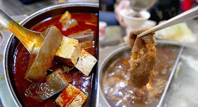 新北市板橋區【板橋美食】齊味鴛鴦麻辣火鍋  單點式火鍋，鴨血Q嫩多汁！飄香板橋多年的好味道，麻而不辣，入口溫潤不嗆