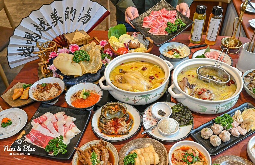 台中老宅餐廳,上萬元花膠入鍋的雞湯濃厚黏唇,有包廂、寵物友善