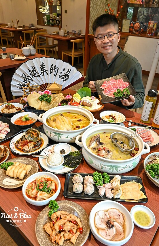 台中老宅餐廳,上萬元花膠入鍋的雞湯濃厚黏唇,有包廂、寵物友善