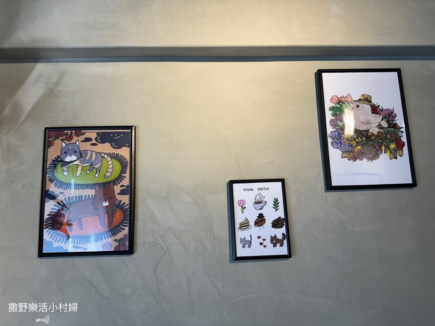 員山【花室咖啡】花藝&插畫的質感空間，推薦必點招牌厚鬆餅和布