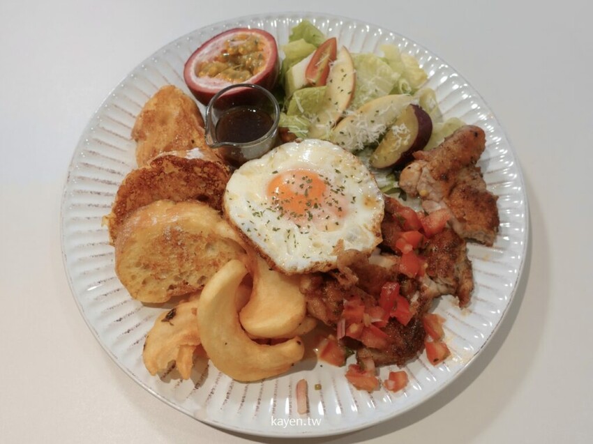 【台中東區】嶼里 With You｜菜單｜台中火車站早午餐｜質感風格超好拍！