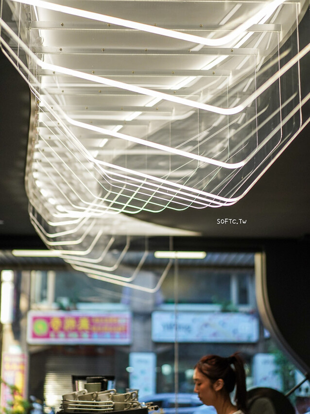 台北市大同區北門咖啡廳「霓裡LOOP IN NEON」現代科技感大稻埕咖啡廳