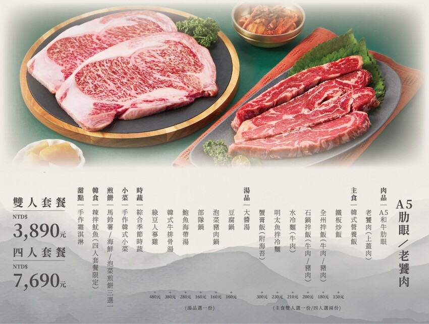 水赤床韓式烤肉餐廳|台中正宗韓式烤肉,雙人套餐只要1290元起,小菜無限續,韓屋造景超吸睛 - 糖糖's 享食生活