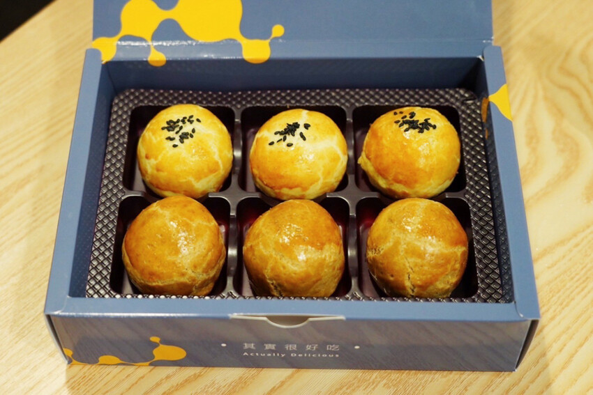 桃園藏很深法式蛋黃酥！咖啡拿鐵蛋黃酥才214大卡！還有手作麵包25元～