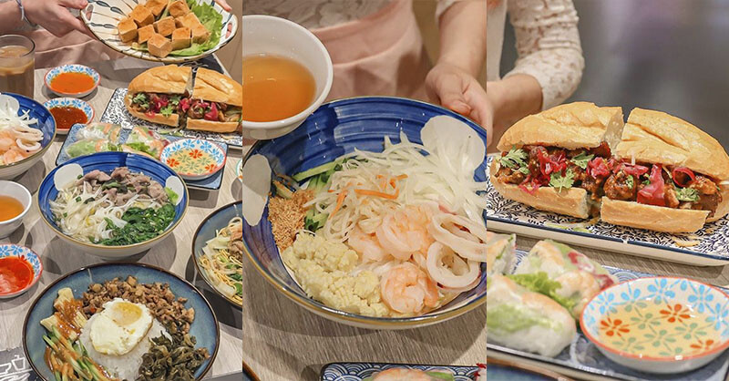 新竹巨城美食，越好吃越南料理必吃推薦，人氣爆棚。