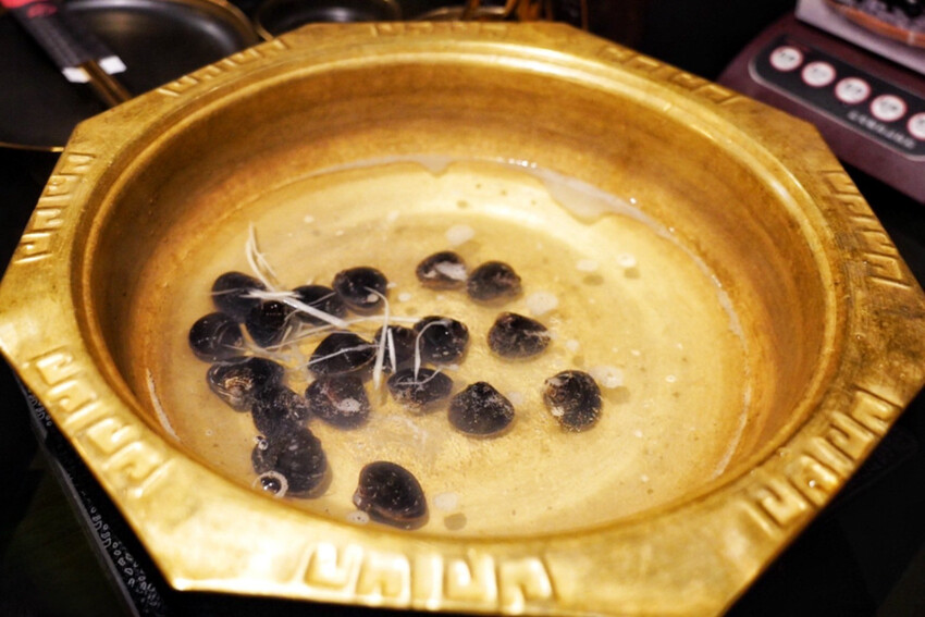 中壢新開麻辣鍋！單人套餐368元自助區吃到飽～現煮日本黑蜆好鮮甜