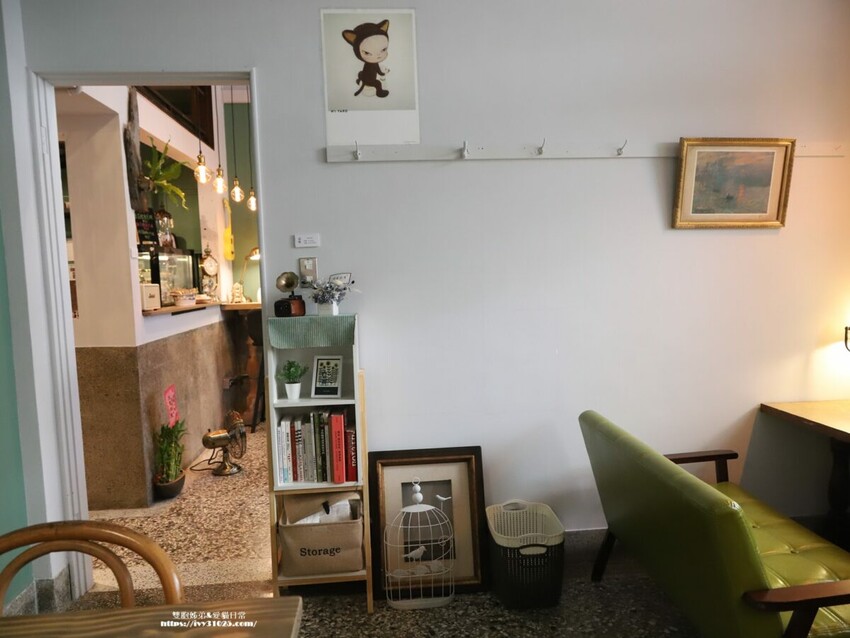 台南市南區台南老房子咖啡店 - 隱藏在巷弄中的 品藏一號店 輕食飲品 朋友相約小聚好地方