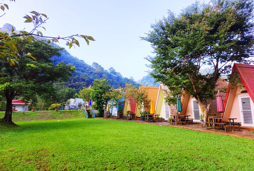 苗栗縣泰安鄉苗栗泰安旅遊 土牧驛健康農莊 帳篷紮營 懶人露營任你選 可親近自然 多元設施的露營園區