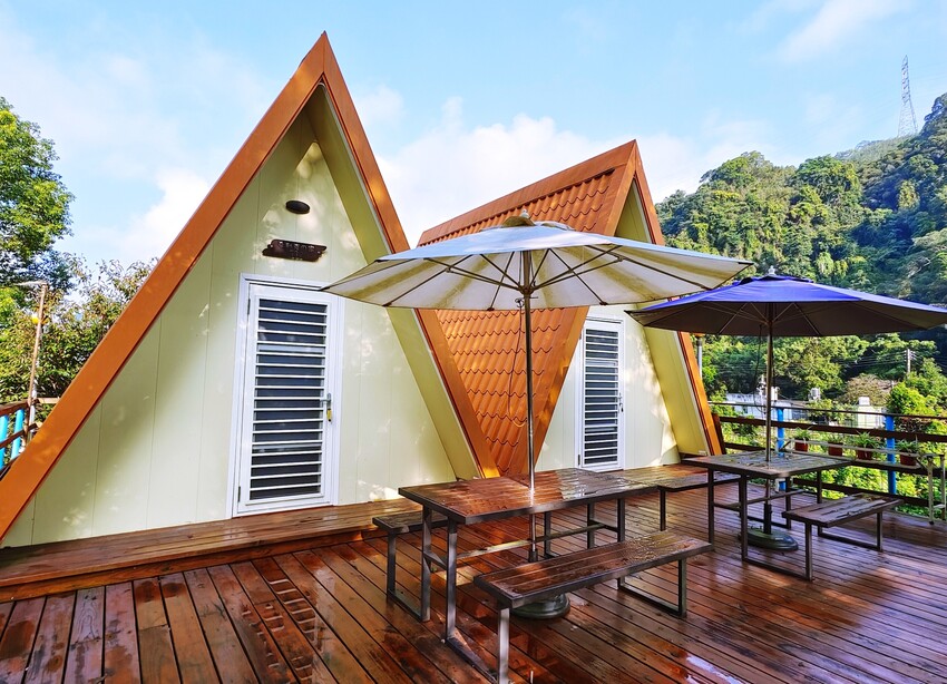 苗栗縣泰安鄉苗栗泰安旅遊 土牧驛健康農莊 帳篷紮營 懶人露營任你選 可親近自然 多元設施的露營園區