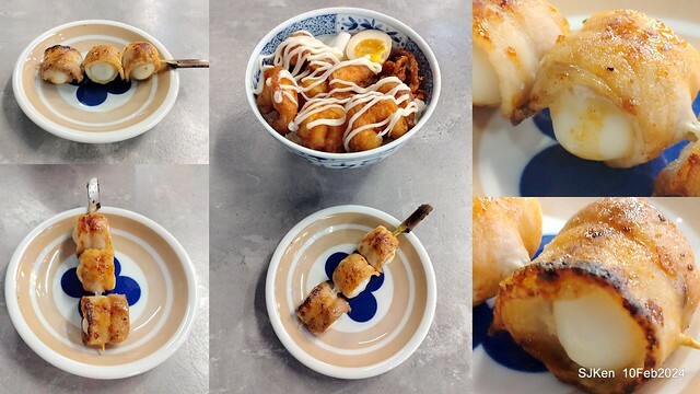 新竹東門市場「玩點名」日式烤物炸物主食專賣店(Japanese & Taiwese dishes, grill & fried food) , Hsinchu Eastdoor traditonal market, SJKen, Feb 10, 2024