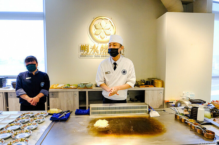 明水然．樂台中慶生餐廳首選，Google評論高達4.8慶生必探名店，頂級無菜單鐵板燒，$1600有活龍蝦、A5和牛、干貝CP值高！