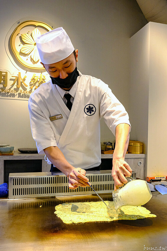 明水然．樂台中慶生餐廳首選，Google評論高達4.8慶生必探名店，頂級無菜單鐵板燒，$1600有活龍蝦、A5和牛、干貝CP值高！