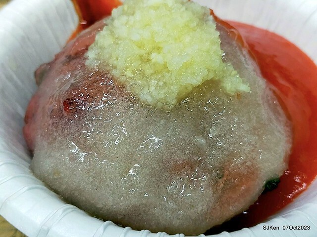 (新竹美食)「周家肉圓」(Meatball and fish ball soup), Hsinchu city, Oct 7, 2023, SJKen