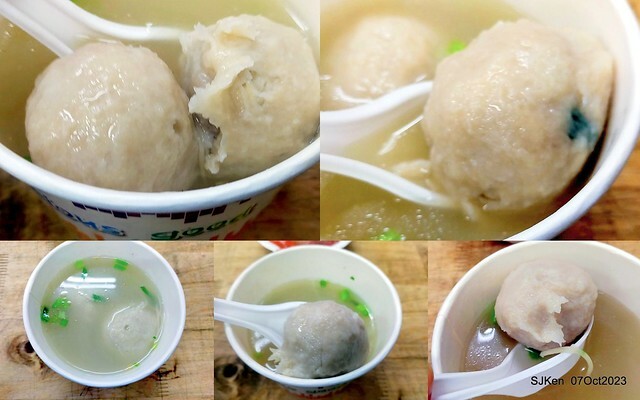 (新竹美食)「周家肉圓」(Meatball and fish ball soup), Hsinchu city, Oct 7, 2023, SJKen