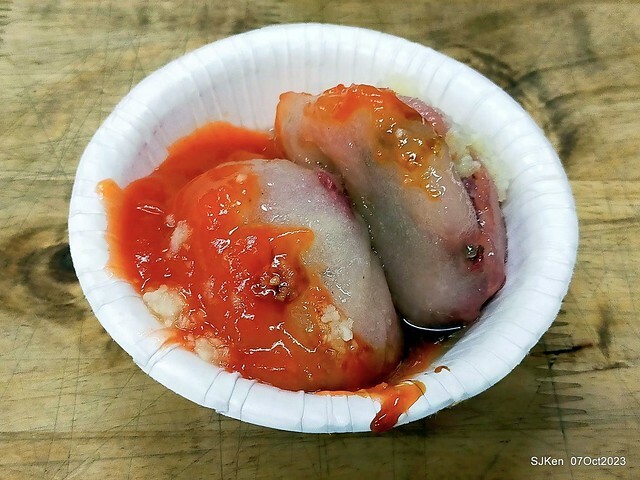 (新竹美食)「周家肉圓」(Meatball and fish ball soup), Hsinchu city, Oct 7, 2023, SJKen