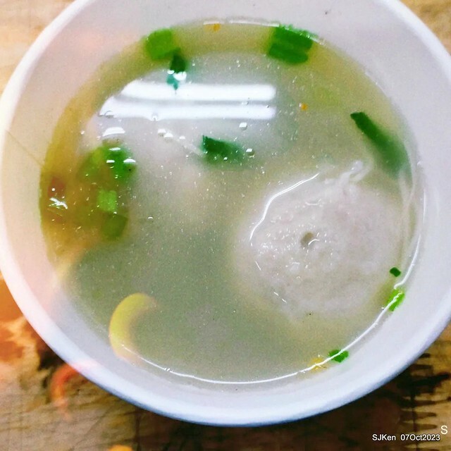(新竹美食)「周家肉圓」(Meatball and fish ball soup), Hsinchu city, Oct 7, 2023, SJKen