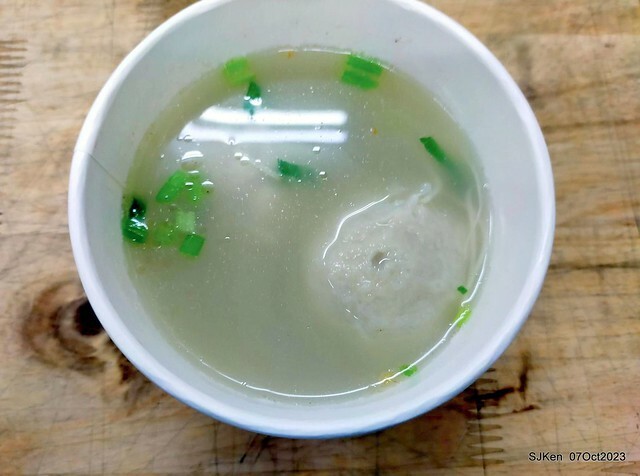 (新竹美食)「周家肉圓」(Meatball and fish ball soup), Hsinchu city, Oct 7, 2023, SJKen