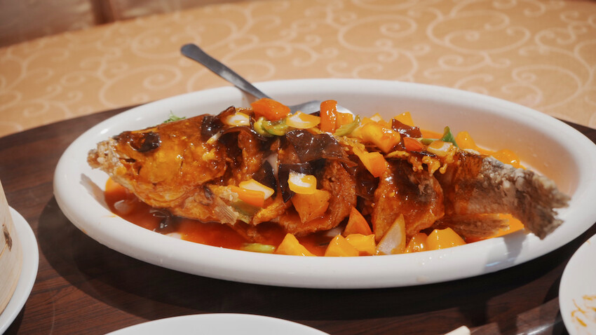 台北市大安區[台北美食] 芙蓉園中餐廳｜高CP值！8人合菜只要2000元！必點北平烤鴨＆點心