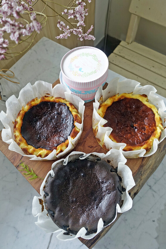 屏東甜點推薦【沐上甜點】鄉間的幸福甜點店！巴斯克蛋糕/客製化