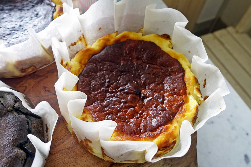 屏東甜點推薦【沐上甜點】鄉間的幸福甜點店！巴斯克蛋糕/客製化