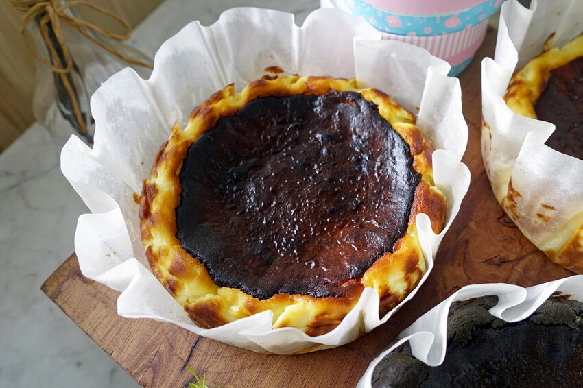 屏東甜點推薦【沐上甜點】鄉間的幸福甜點店！巴斯克蛋糕/客製化