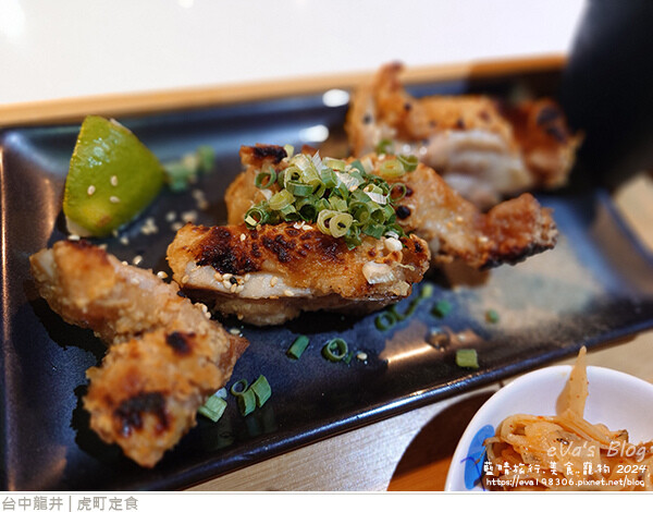 台中市龍井區【台中餐廳】虎町定食(寵物友善餐廳),一家隱藏在巷弄裡的日式定食餐廳,烤雞腿定食、唐揚雞定食均附飯、湯