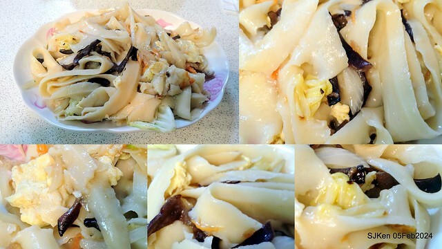 (新竹東門圓環附近美食)「川六刀削牛肉麵」(Chinese Stir-Fried Mushi with Egg Strips Noodles),Hsinchu city, Feb 5, 2024, SJKen (新竹東門圓環附近美食)「川六刀削牛肉麵」(Chinese Stir-Fried Mushi with Egg Strips Noodles),Hsinchu city, Feb 5, 2024, SJKen