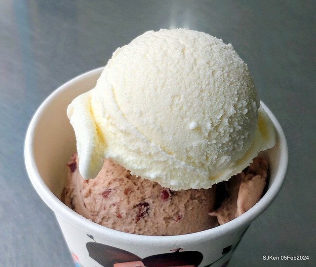 (新竹東區美食)「零下21度c-新竹店」(ice cream and drink shop)，Hsinchu, Feb 5, 2024, SJKen