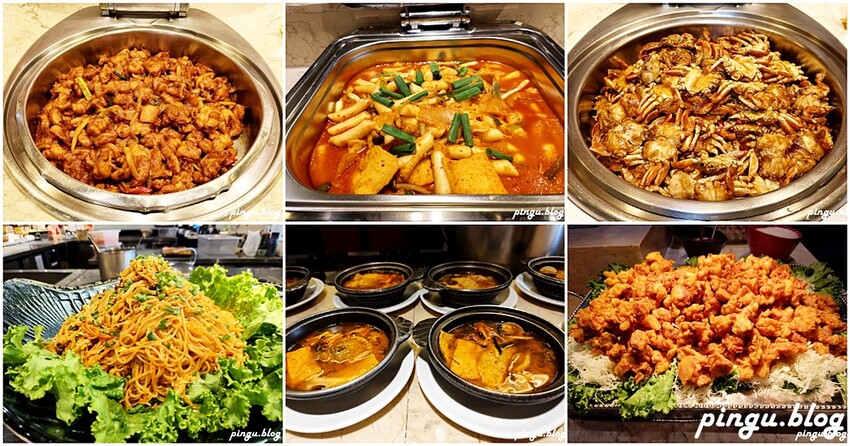 台中市西屯區潮港城太陽百匯｜台中Buffet吃到飽推薦 釜山海鮮季開跑 四人同行送巨無霸檸檬泰國蝦 百道料理無限供應 螃蟹