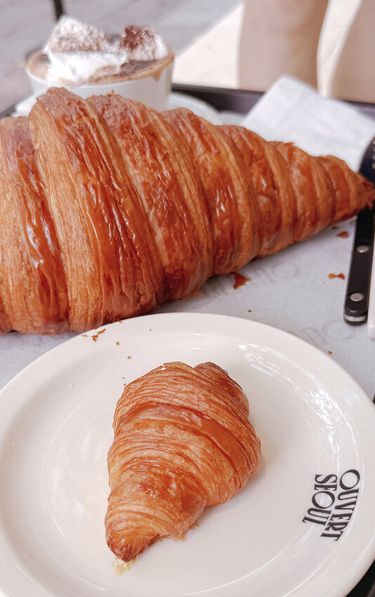 台北美食新地標!OUVERT SEOUL超大可頌吸睛,UR LIVING光復店下午茶推薦