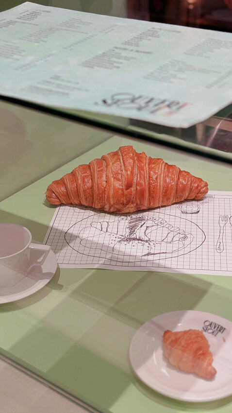 台北美食新地標!OUVERT SEOUL超大可頌吸睛,UR LIVING光復店下午茶推薦