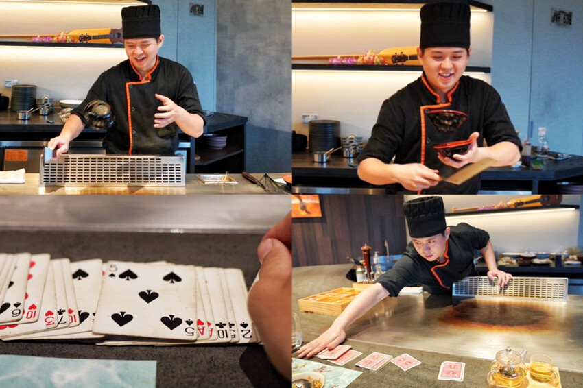 全台唯一夏威夷無菜單鐵板燒!近距離看火焰秀!整尾加拿大龍蝦都是我的~