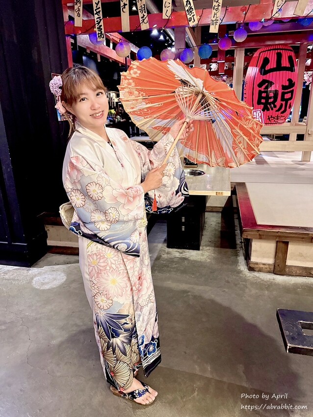 台中市北區山鯨燒肉-吃燒肉還能穿美美的和服
