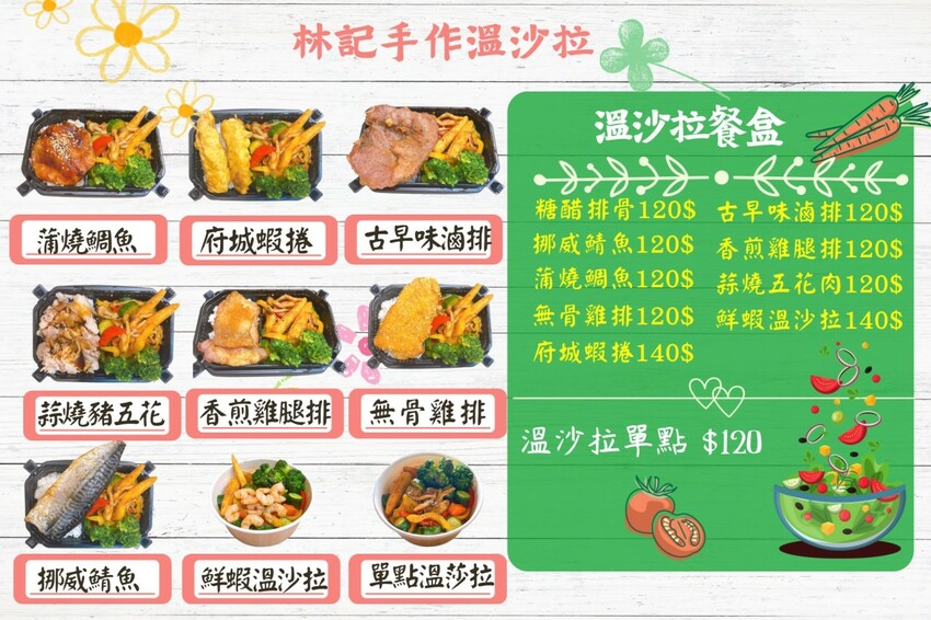 新竹市東區新竹林記手作便當 園區秘書訂外送便當的省錢救星！ 主菜加五個配菜統統95元！ 大雞腿大雞排都比臉大！ (菜單營業時間地址電話) - 跟著踢小米吃喝玩樂趣