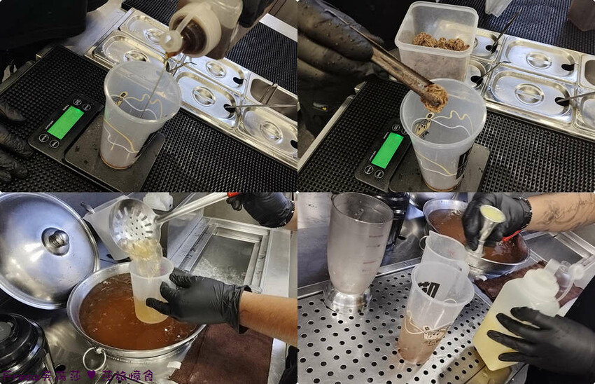 高雄市三民區高雄飲品【Ai-Yo哎呦愛玉】漂浮巨狗凍大升級！萌Ｑ愛玉＋檸檬爽勁！開心果奶蓋好喝濃郁│吉林街夜市│三民美食