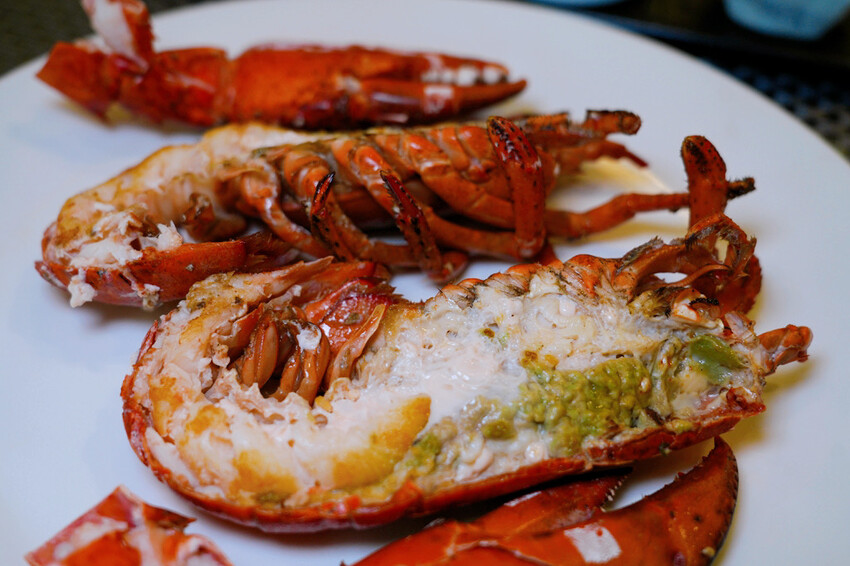 士林鐵板燒「潼鐵板燒至善店」，台北森林系鐵板燒，A5和牛搭配