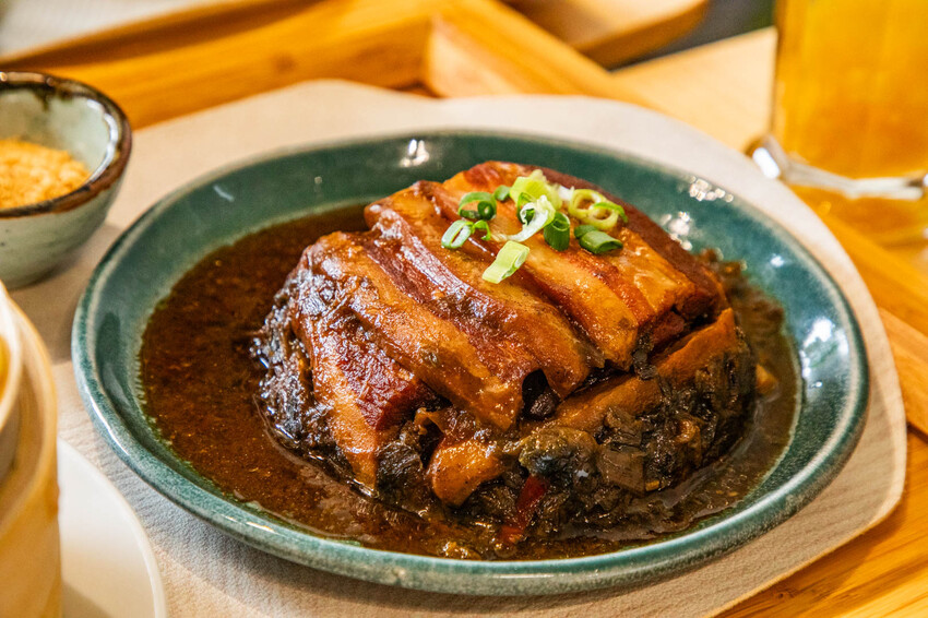 桃園龍潭隱藏版客家菜!稻吃甘鷓必點東坡肉,只有內行人才知道的客家菜。