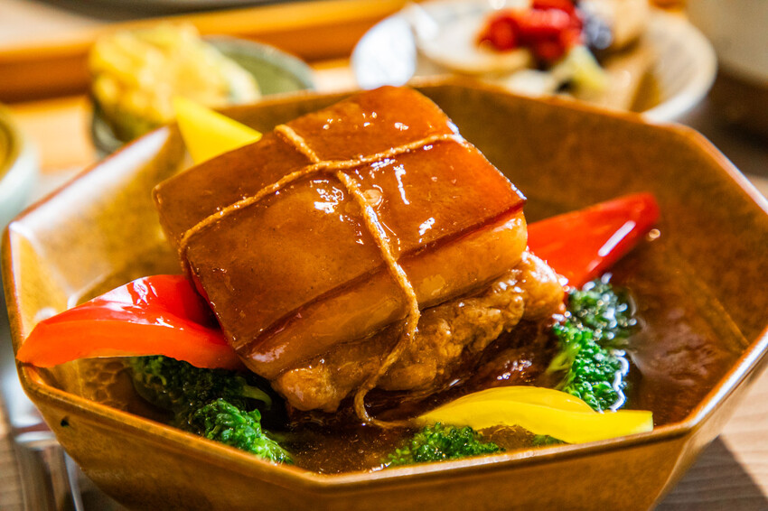 桃園龍潭隱藏版客家菜!稻吃甘鷓必點東坡肉,只有內行人才知道的客家菜。