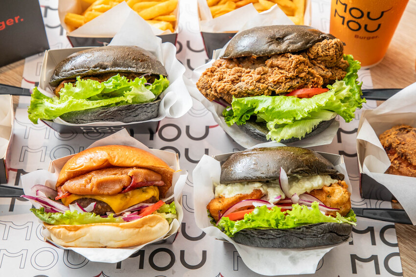 MOUMOU漢堡登場！微風南山新開幕必吃，台北美式漢堡推薦。