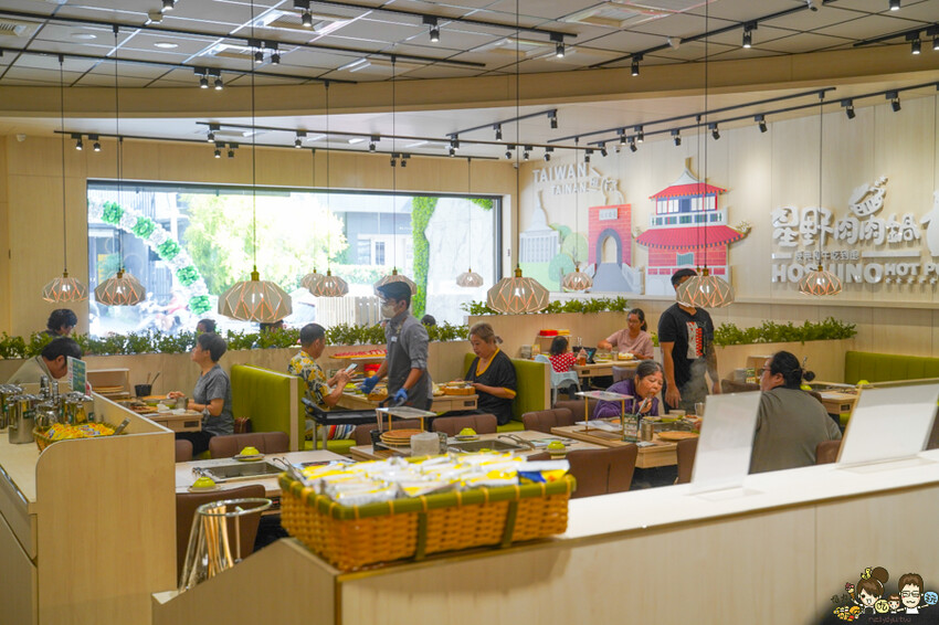 台南首間 星野肉肉鍋 安平府前店 街邊店,和牛吃到飽、超過50種鍋物料無限放、超萌星野熊、升降鴛鴦鍋 - 跟著尼力吃喝玩樂&親子生活
