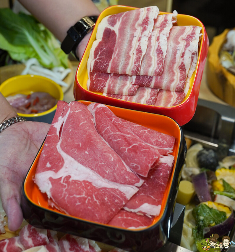 台南首間 星野肉肉鍋 安平府前店 街邊店,和牛吃到飽、超過50種鍋物料無限放、超萌星野熊、升降鴛鴦鍋 - 跟著尼力吃喝玩樂&親子生活